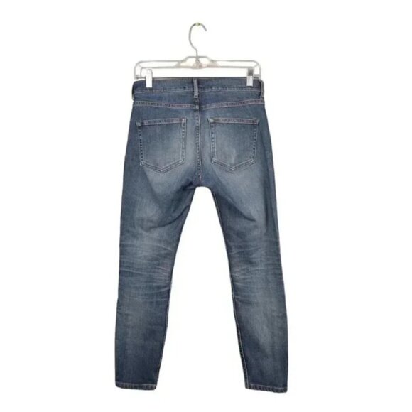 Everlane Cropped Ankle Denim Jeans Blue Medium Wash Size 26 - Picture 4 of 9